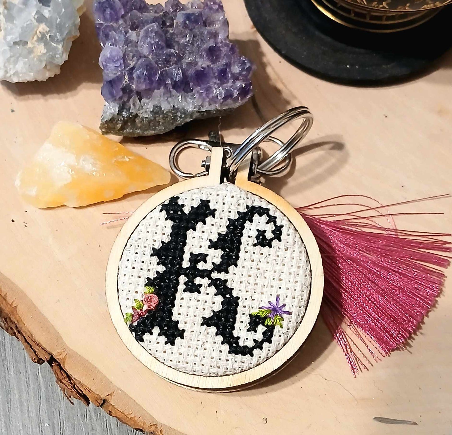 "K" - initial keychain