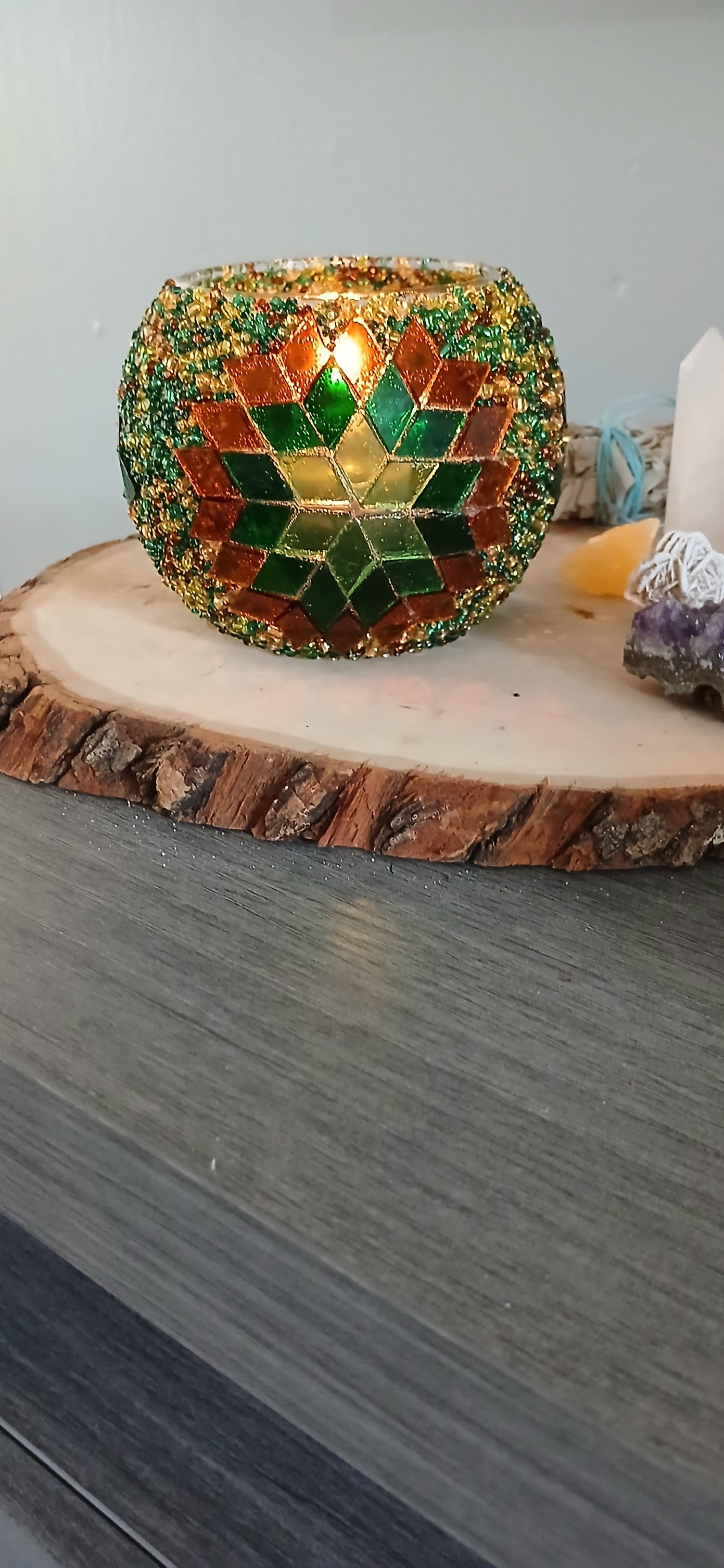 Turkish Mosaic candle holder class